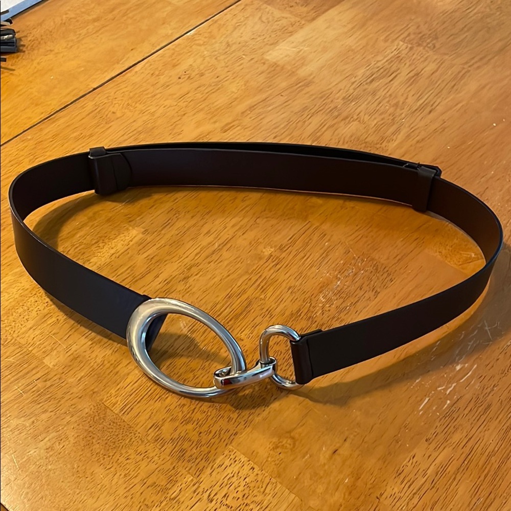 Adjustable Bonded Leather Belt